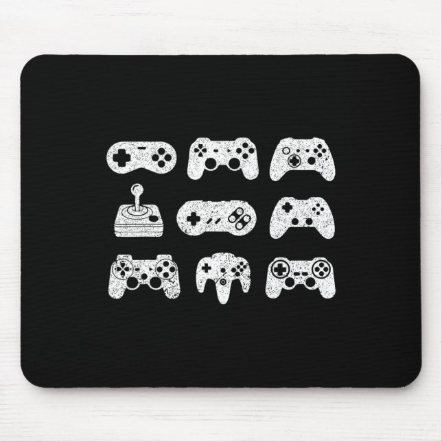 Control All The Things Video Game Controller Mousepad (Vorne)