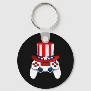 Controller American Hat 4. Juli USA Schlüsselanhänger