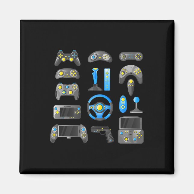 Controller-Game-Kontrolle Alle Dinge Videospiel Magnet (Vorne)