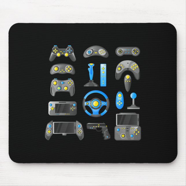 Controller-Game-Kontrolle Alle Dinge Videospiel Mousepad (Vorne)