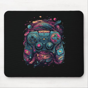Controller Gaming Rave Gamer Nerd Abstrakt PC Game Mousepad