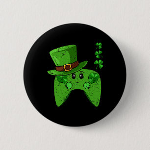 Controller Kleeblatt St Patricks Day Gaming Gamer Button