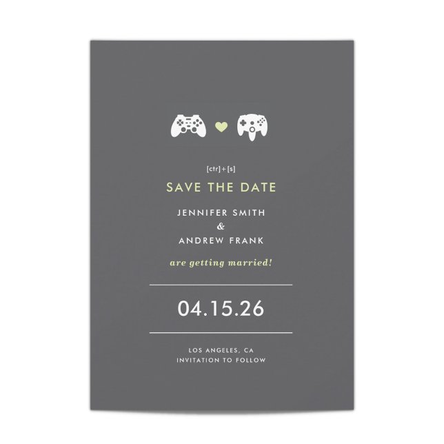 Controller-Liebe Save the Date (Von Creator hochgeladen)