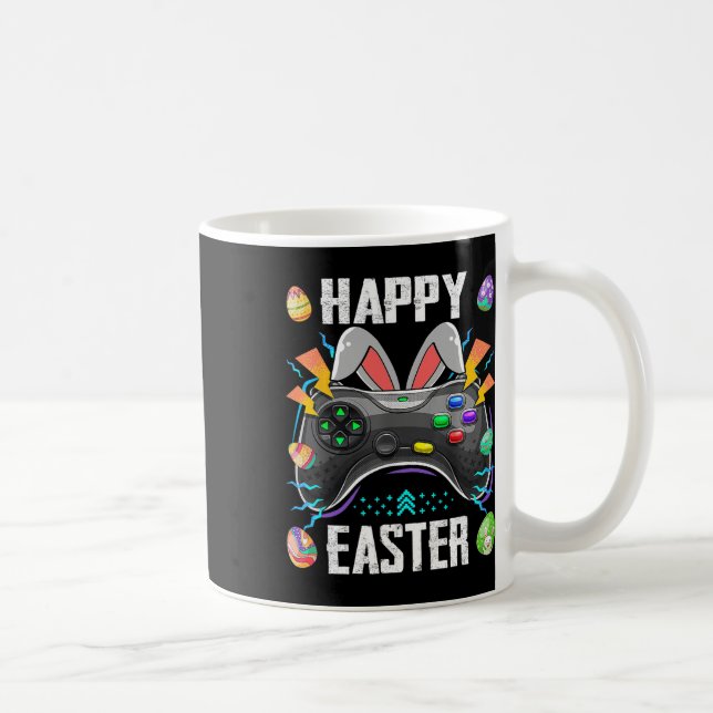 Controller mit sonnigen Ohren Funny Easter Video G Kaffeetasse (Rechts)