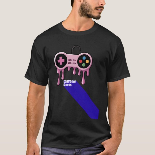 Controller-Spiele Freund T-Shirt (Vorderseite)