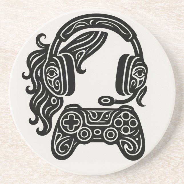 Controller-Totems Getränkeuntersetzer (Vorne)