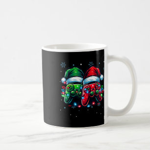 Controller-Weihnachtsmannmütze WeihnachtsGamer Kaffeetasse