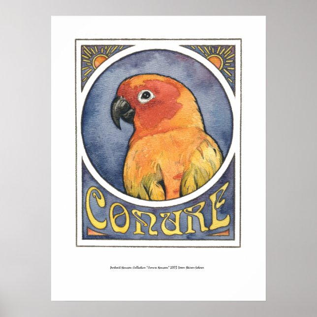 Conure Nouveau Poster (Vorne)