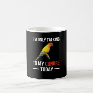 Conure Owner Geschenke Conure Lover Parrot Sonnens Kaffeetasse