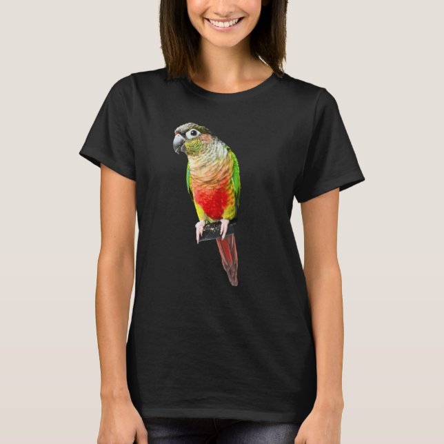 Conure Parrot Bird Green cheek Love for birds T-Shirt (Vorderseite)