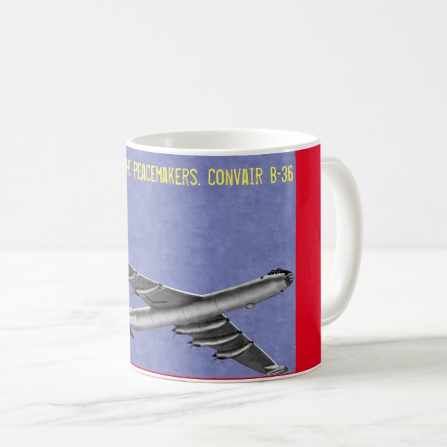 Convair B-36 Friedensstifter, Tasse des Kaffees (VorderseiteRechts)