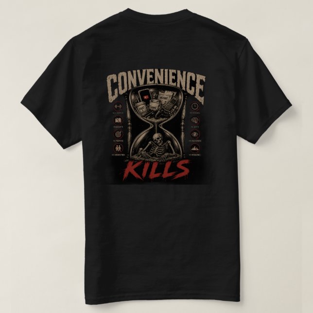 Convenience Kills v2 T-Shirt  (Design Rückseite)