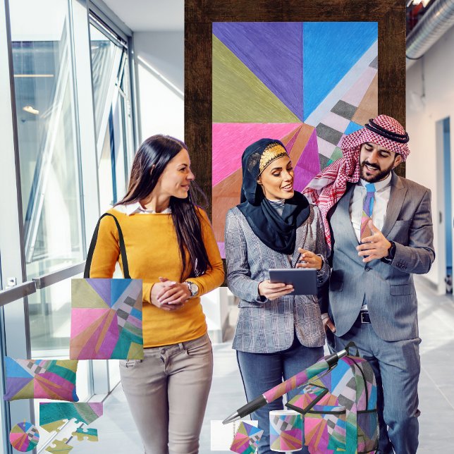 "Converge" Wandteppich (Get the full “Converge” collection at: https://bit.ly/SmartArtIIZazzle. )