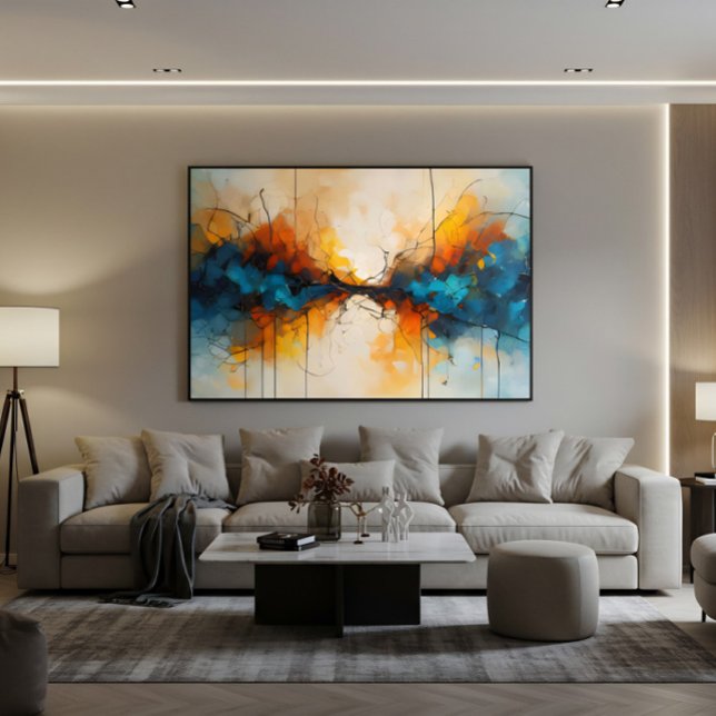 Converging Flows Leinwanddruck (Von Creator hochgeladen)