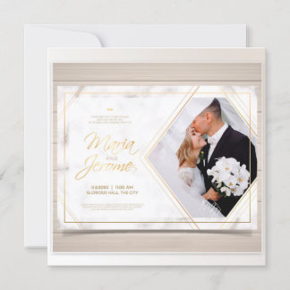 Convite de casamento - Designer moderno, elegante. Einladung