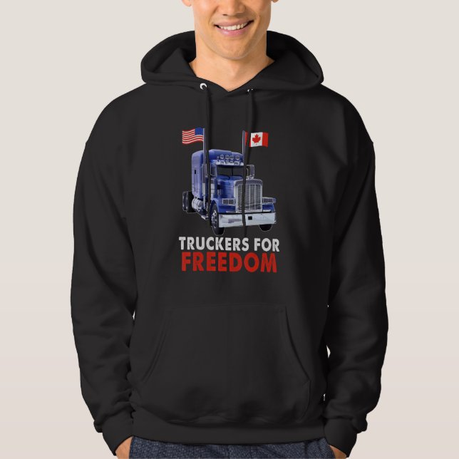 Convoy 2022 TRUCKER D Hoodie (Vorderseite)