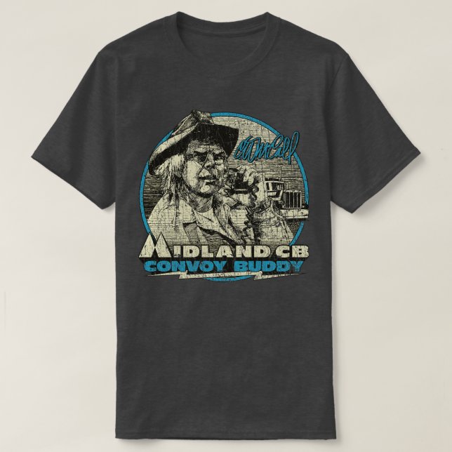 Convoy Buddy CB Radio 1976 T-Shirt (Design vorne)