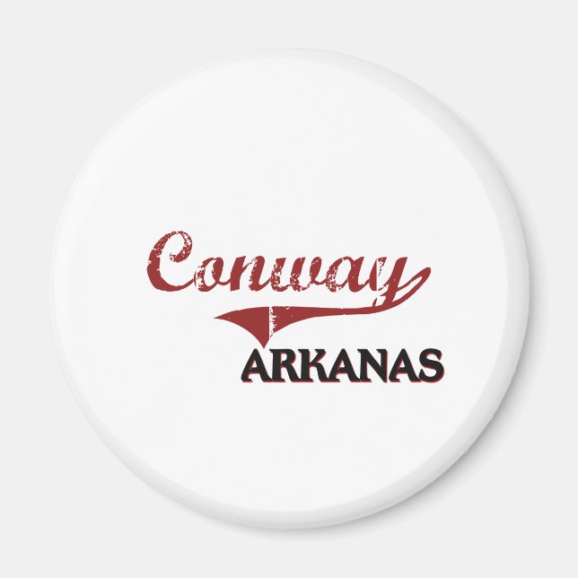 Conway Arkansas City Classic Magnet (Vorne)