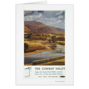 Conway Valley Scene British Railposter