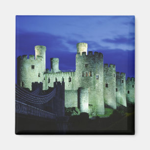 Conwy Castle, Gwynedd, Wales Magnet