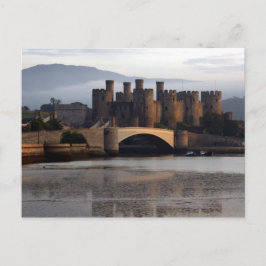 Conwy Castle North Wales Postkarte