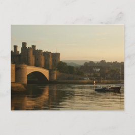 Conwy Castle North Wales Postkarte