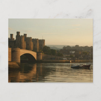 Conwy Castle North Wales Postkarte