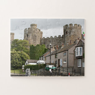 Conwy Castle, Wales, Vereinigtes Königreich Puzzle