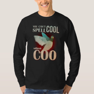 Coo Homing Tauben Züchter Vogeltaube T-Shirt