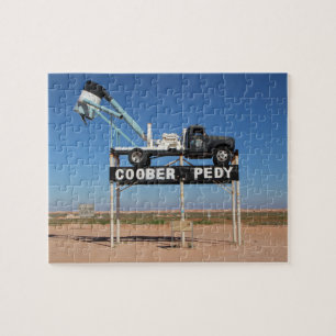 Coober Pedy Outback Australia Souvenir Foto Puzzle