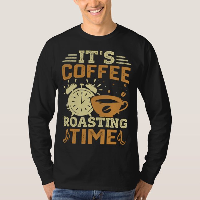 Cooffee Roasting Coffee Love Caffeine coffee beans T-Shirt (Vorderseite)