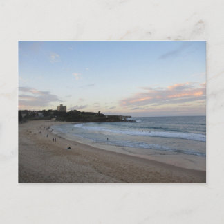 Coogee Beach auf der Postkarte vom Herbst Nachmitt