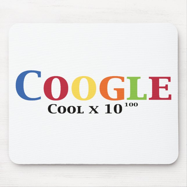 Coogle   coole x 10^100 Geschenke Mousepad (Vorne)
