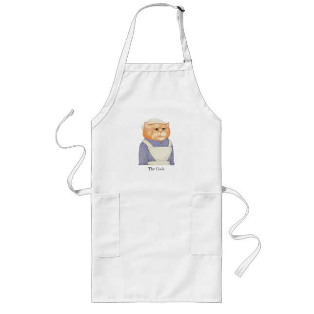 COOK CAT Lange Schürze (Vorne)
