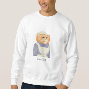 COOK CAT Men Basic Sweatshirt