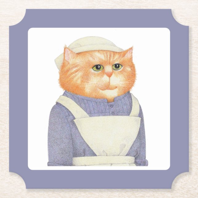 COOK CAT Ticket Paper Untersetzer (Vorderseite)