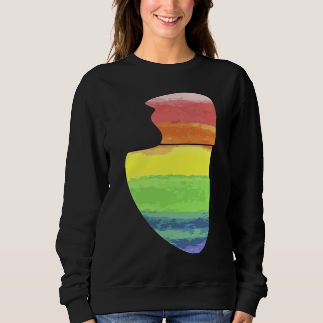 Cook Chef Cooking Knife lgbtq Sweatshirt (Vorderseite)