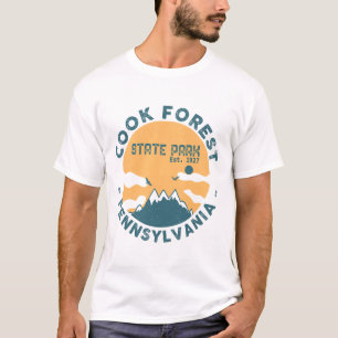 Cook Forest State Park Pennsylvania Vintage Retro T-Shirt