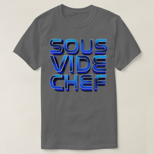 Cook I Sous Vide Koch I Kochen Küche Koch Hobby T-Shirt (Design vorne)