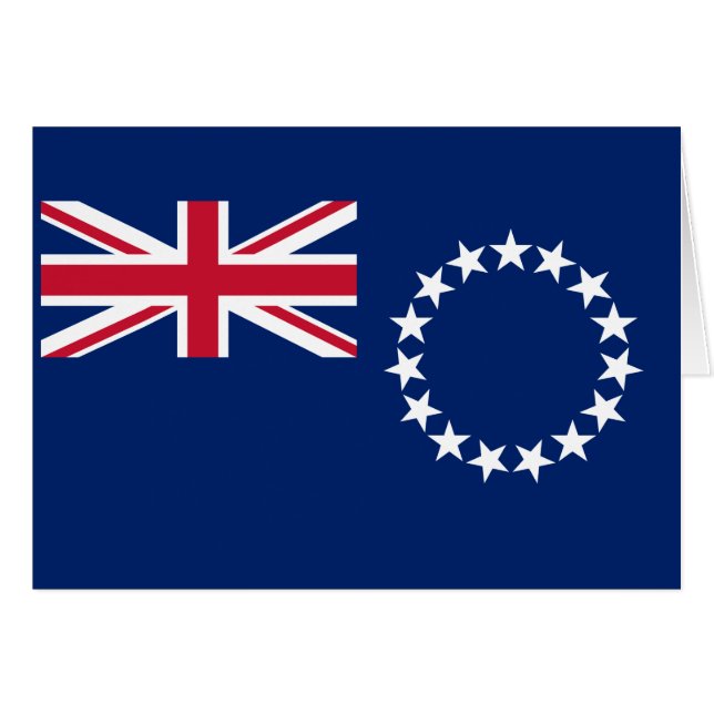 Cook Islands Flag (Vorderseite (Horizontal))