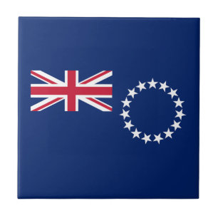 Cook Islands Flag Fliese