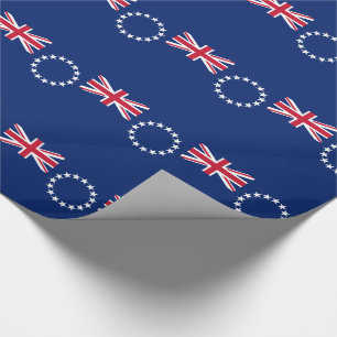 Cook Islands Flag Geschenkpapier