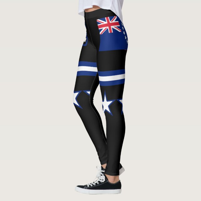 Cook Islands Flag Leggings (Links)