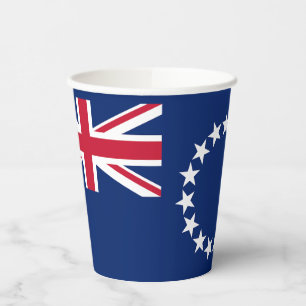 Cook Islands Flag Pappbecher