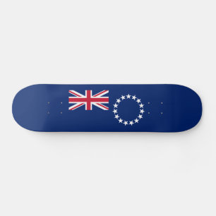 Cook Islands Flag Skateboard