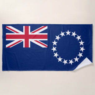 Cook Islands Flag Strandtuch
