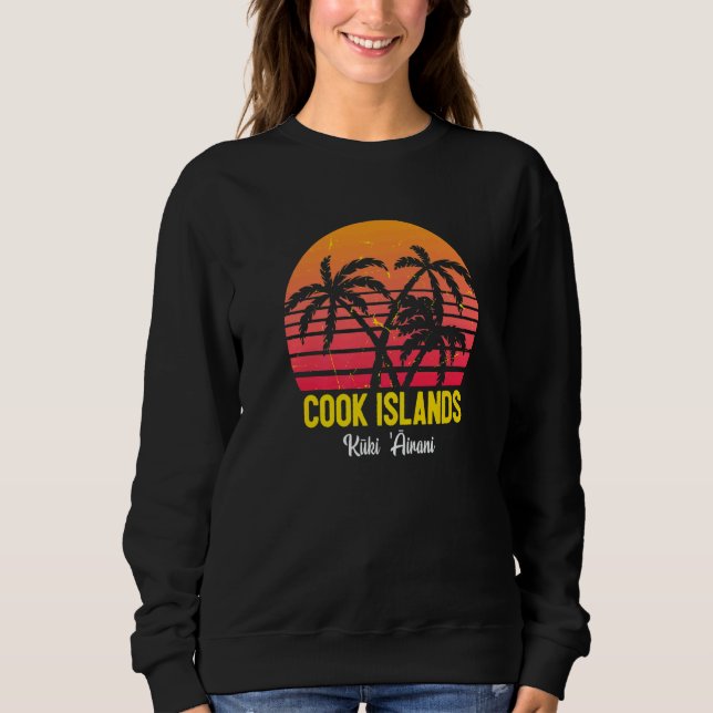 Cook Islands Kuki 'Airani Avarua Pukapukan Maori V Sweatshirt (Vorderseite)