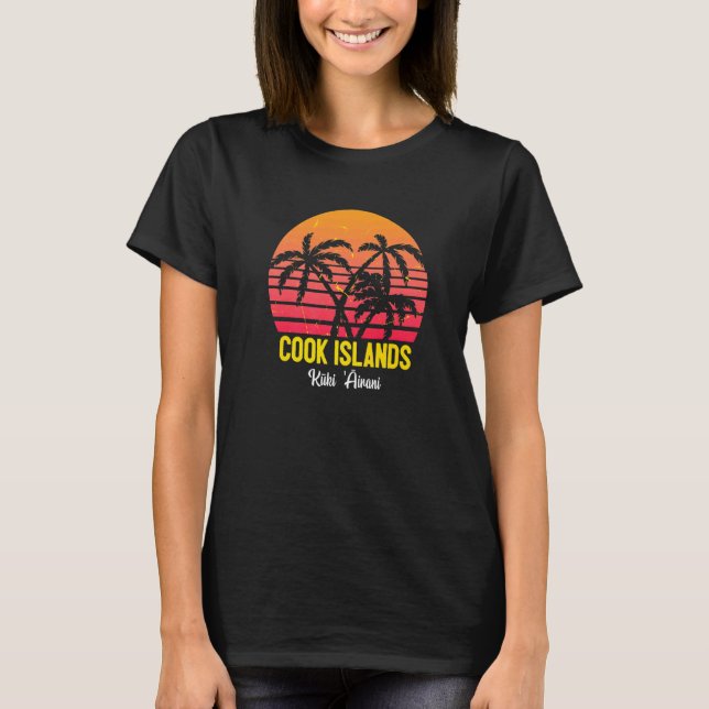 Cook Islands Kuki 'Airani Avarua Pukapukan Maori V T-Shirt (Vorderseite)