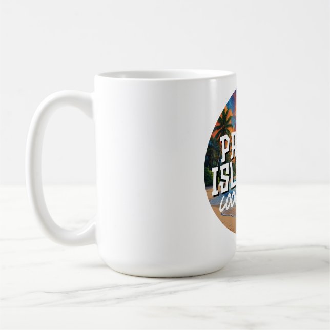 Cook Islands Pacific Islander Kaffeetasse (Links)