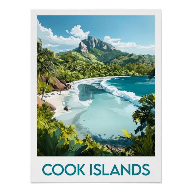 Cook Islands Poster (Vorderseite)